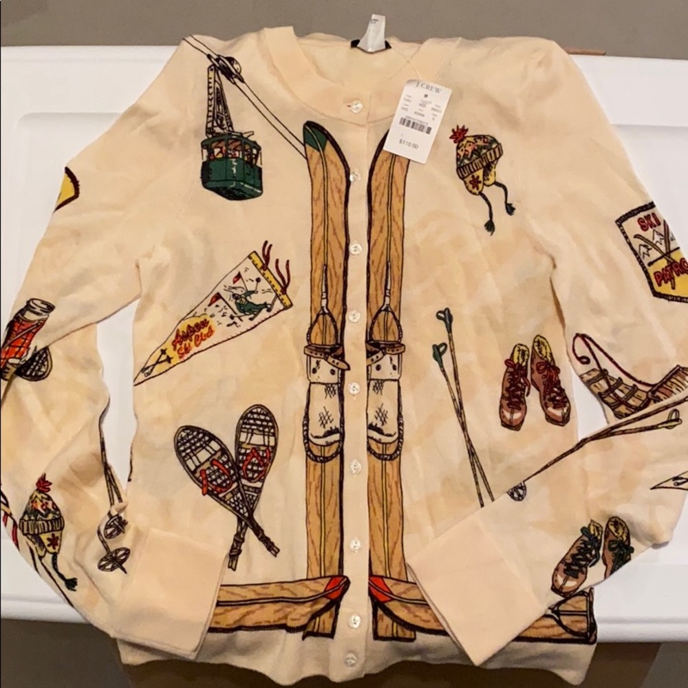 J. Crew Ski Cardigan